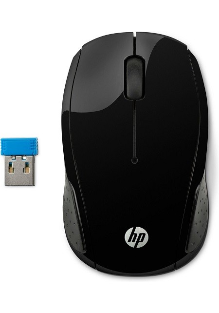 MOUSE HP 200 X6W31AA#ABL NEGRO